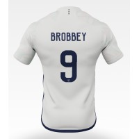 Ajax Brian Brobbey #9 Replika Bortatröja 2023-24 Kortärmad